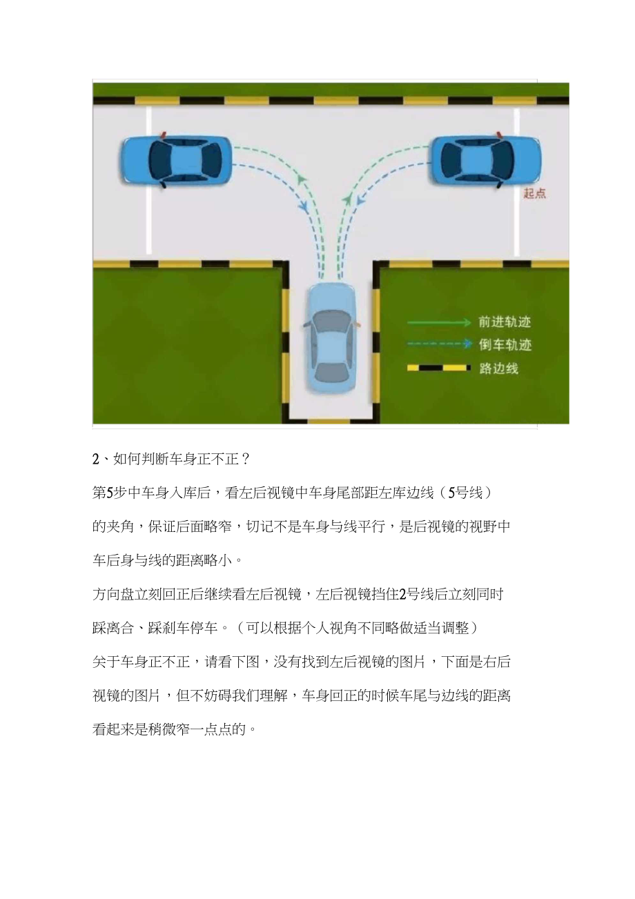 倒车入库左入库技巧_向左倒车入库详细步骤_倒车入库左入库视频